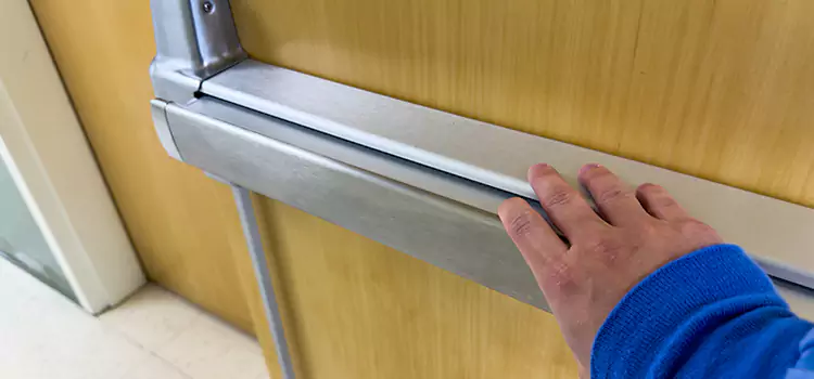Installing a Push Bar on a Door Ocoee